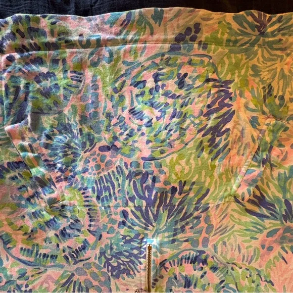 Lilly Pulitzer Skipper Popover Size L Shell of a Party - Picture 8 of 8